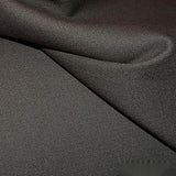 Brushed Cotton Stretch Woven Fabric, 254 gsm — Grey — texture