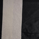 Black Vertical-Stripe Jersey Knit, Polyester — texture