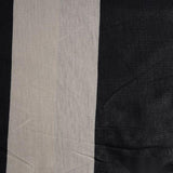 Black Vertical-Stripe Jersey Knit, Polyester