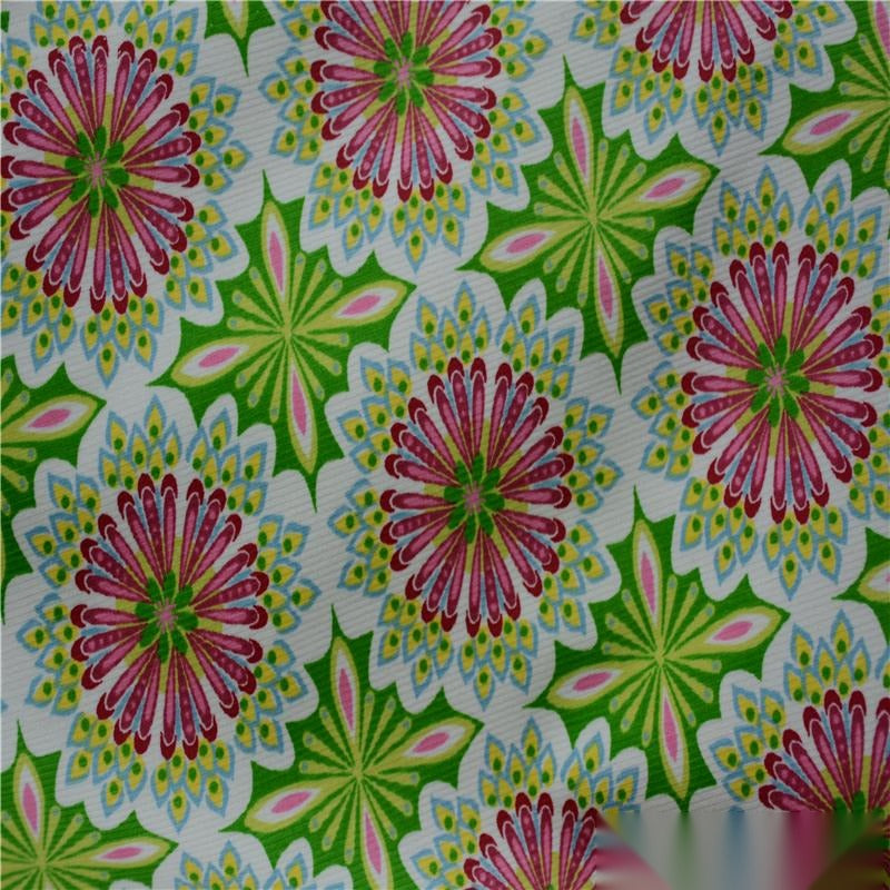 Printed 100% Cotton Corduroy Fabric, 135 gsm, 143 cm — Grey