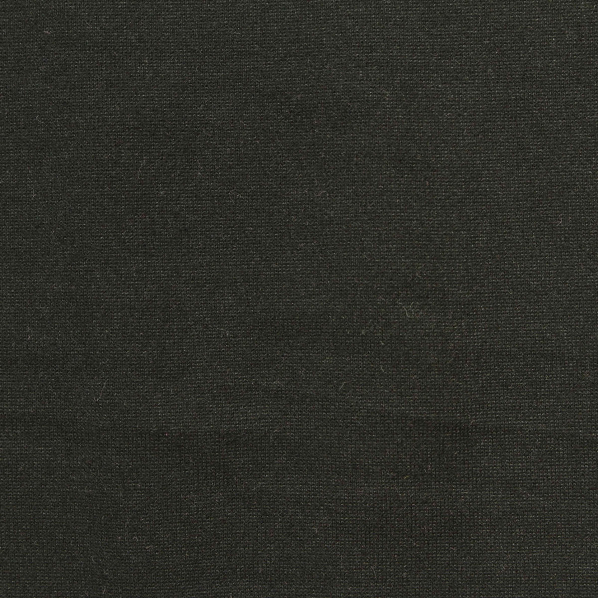 Brushed Polyester Stretch Milk Silk Knit Fabric, 180 gsm, 180 cm — Black