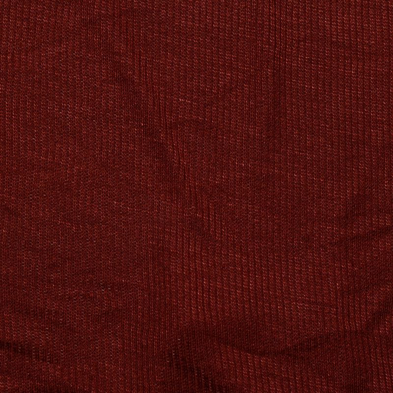 Viscose Stretch Rib Knit Fabric, 261 gsm — Red