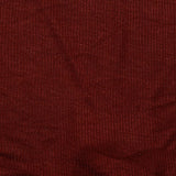 Viscose Stretch Rib Knit Fabric, 261 gsm — Red