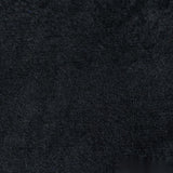 100% Polyester Velvet Fabric, 380 gsm, 160 cm — Black