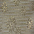 Gold Floral Jacquard, Poly-Viscose