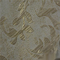Gold Floral Jacquard, Poly-Viscose, 160 gsm
