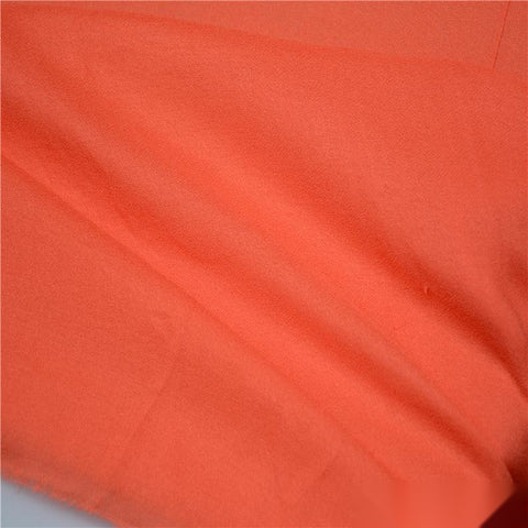 100% Viscose Linen-Look Fabric, 75 gsm — Red