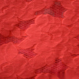 Red Floral Jacquard, Polyester