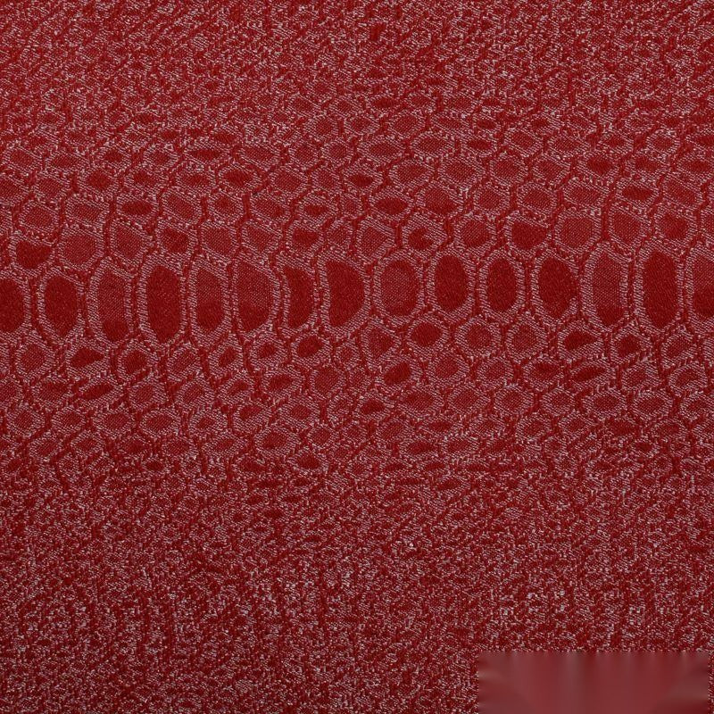Red Tone-on-Tone Jacquard, Polyester, 235 gsm