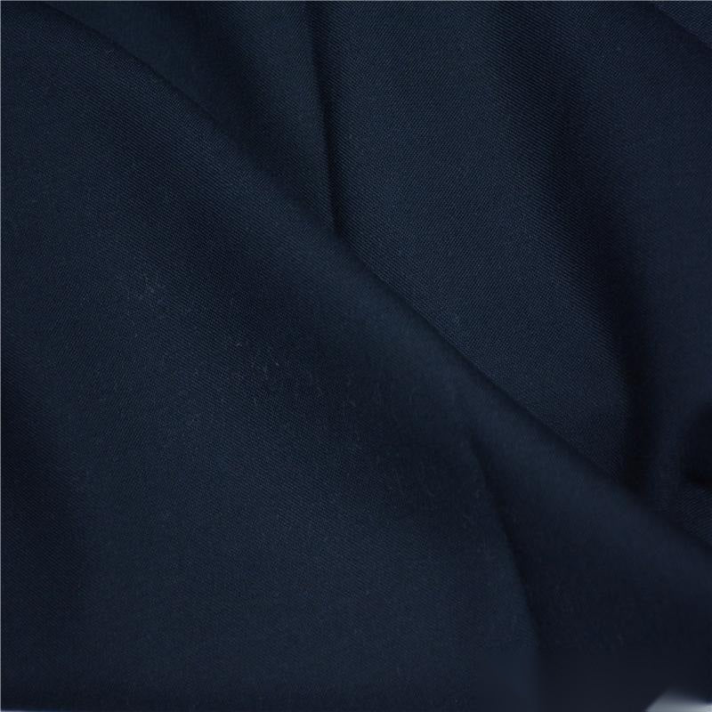 Polyester Viscose Woven Fabric, 185 gsm — Navy
