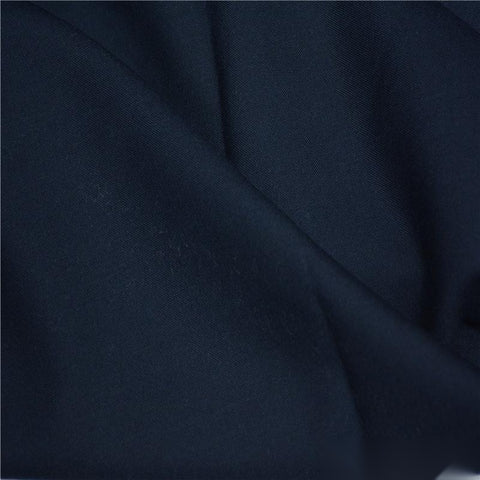 Polyester Viscose Woven Fabric, 185 gsm — Navy