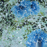 Blue Sequins Mesh, Polyester