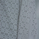 White Eyelet Woven, Cotton