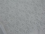 White Floral Lace, Cotton-Nylon
