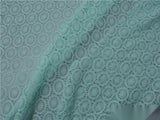 100% Nylon Lace Fabric, 70 gsm, 150 cm — Blue