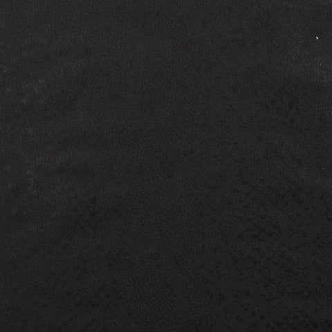 Polyester Stretch Knit Fabric, 285 gsm, 152 cm — Black