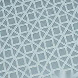 Light Grey Geometric-Grid Milk Silk Knit, Polyester — texture