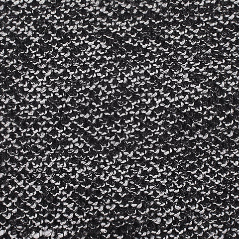 Black Marl Chunky Knit, Polyester, 331 gsm