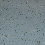 Gold Glitter-Dot Mesh, Polyester