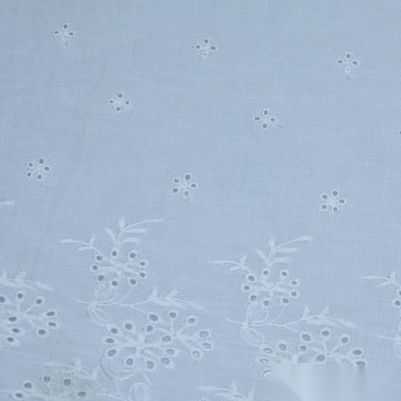 White Eyelet Woven, Cotton