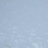 White Eyelet Woven, Cotton