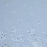 White Eyelet Woven, Cotton — texture