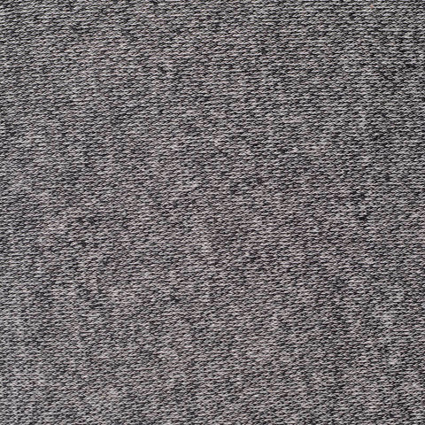 Black Marl Knit, Polyester, 285 gsm