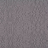 Grey Tone-on-Tone Interlock Knit, Polyester