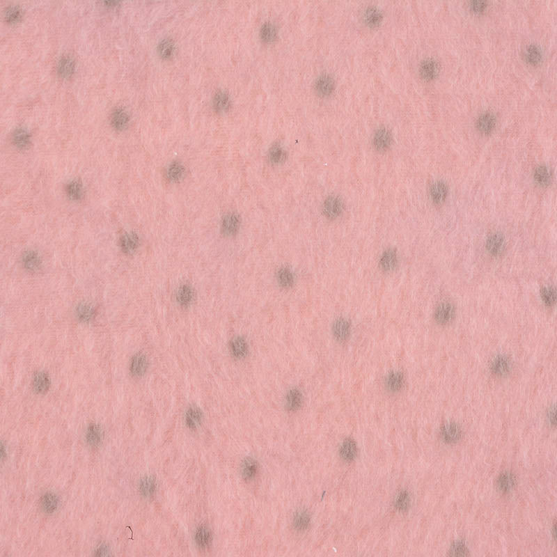 Grey Dots Knit, Polyester, 145 gsm