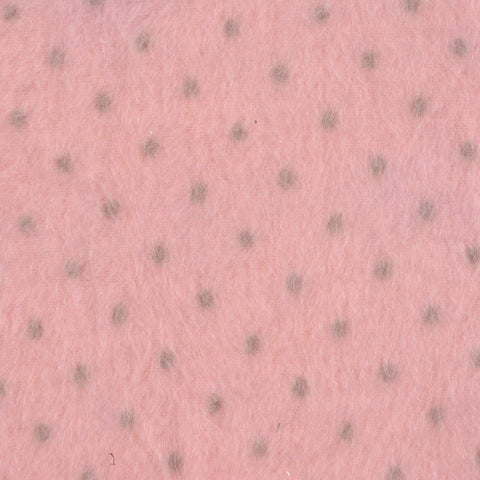 Grey Dots Knit, Polyester, 145 gsm