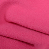 100% Polyester Fleece Fabric, 238 gsm, 150 cm — Pink