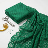 Green Floral Lace, Nylon-Cotton, 140 gsm — mockup: dress bodycon