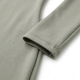 100% Polyester Jersey Knit Fabric, 238 gsm, 166 cm — Grey — mockup: dress bodycon