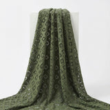 Green Floral Lace, Nylon-Cotton — mockup: dress bodycon