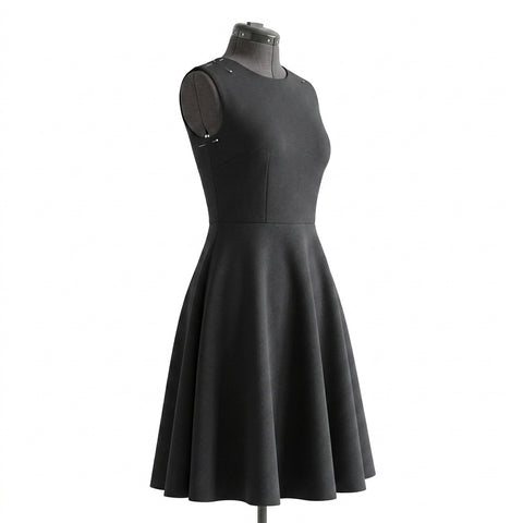 Black Scuba Knit, Polyester