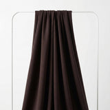 Modal Polyester Stretch Scuba Knit Fabric, 290 gsm, 165 cm — Brown — mockup: dress bodycon