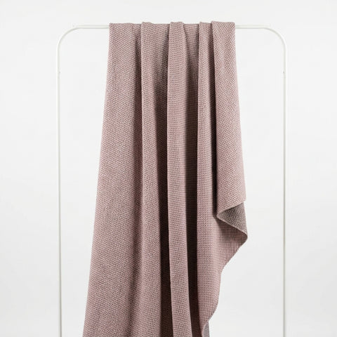 Beige Geometric Chunky Knit, Polyester