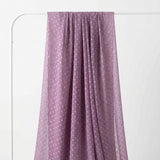 Purple Dots Chiffon, Polyester — mockup: dress bodycon
