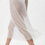 Mesh Fabric, 29 gsm — Grey — mockup: dress bodycon