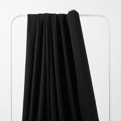 Black Ponte Knit, Polyester