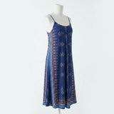 100% Viscose Crepe Fabric, 130 gsm, 128 cm — Navy — mockup: dress bodycon