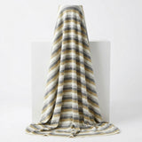 Grey Horizontal-Stripe Knit, Metallic-Poly — mockup: dress bodycon