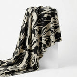 Black Abstract Jacquard, Polyester, 390 gsm — mockup: dress bodycon