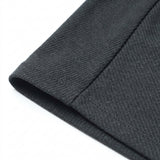 Polyester Cotton Stretch Jersey Knit Fabric, 200 gsm, 130 cm — Grey — mockup: dress bodycon