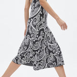 Black Paisley Jacquard, Polyester, 288 gsm
