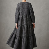 Black Leaf Jacquard, Polyester