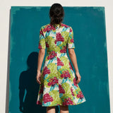 Fuchsia Abstract Jacquard, Polyester