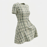 Cream Textured Jacquard, Poly-Cotton