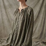 Dark Green Stripes Jersey Knit, Cotton-Poly, 109 gsm