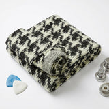 Black Abstract Jacquard, Poly-Nylon